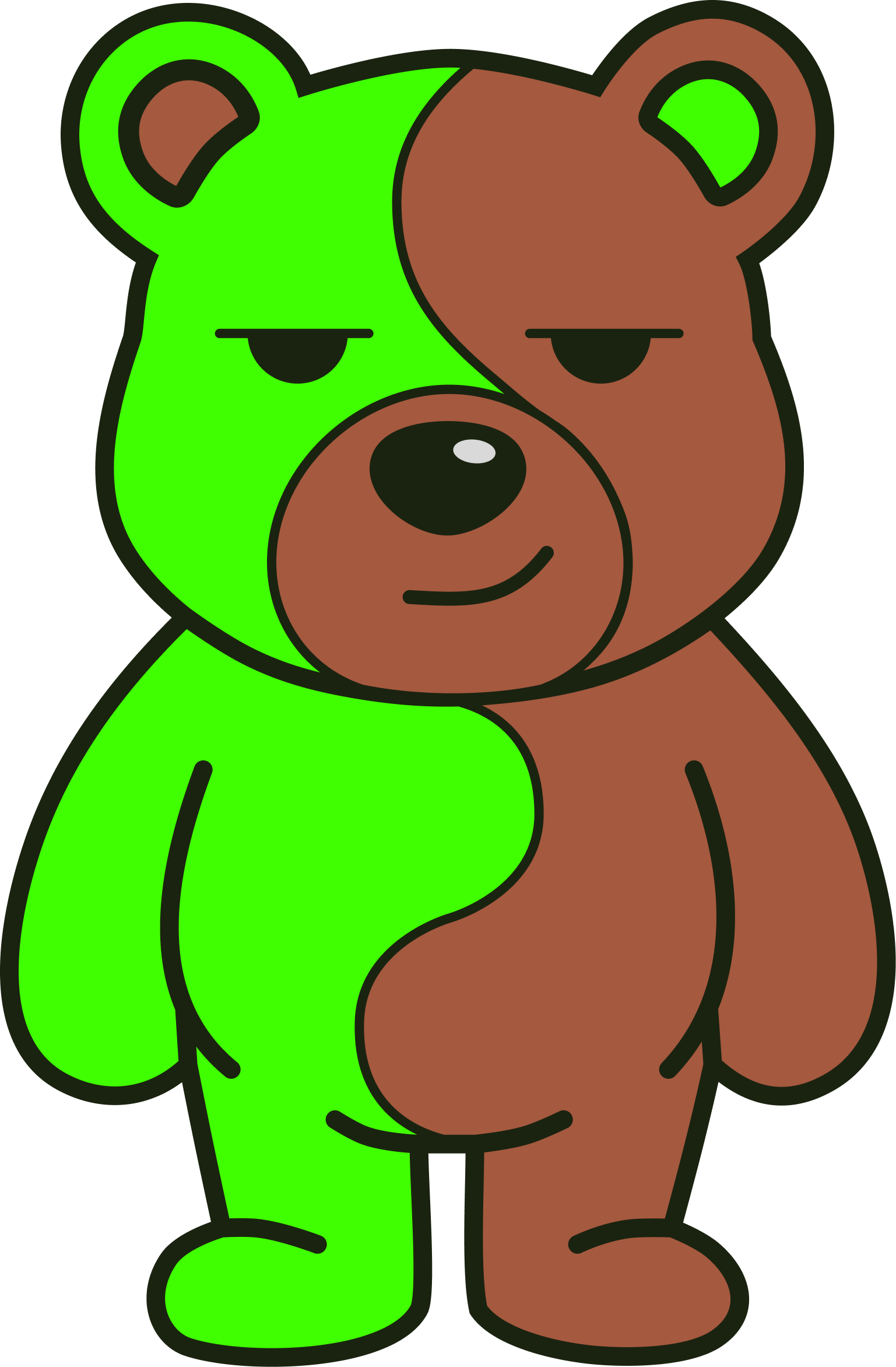 Boba Bear mascot